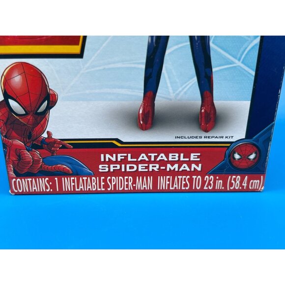 Marvel Inflatable Spider-Man Toy For Kids - Inflates To 23" - Picture 5 of 5